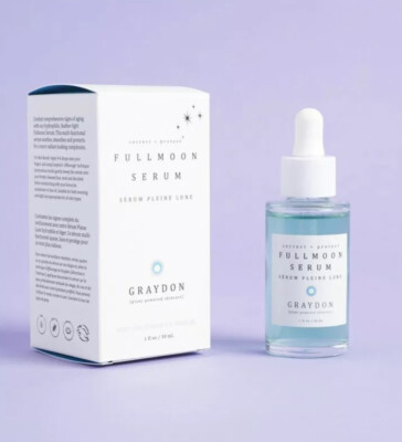 Graydon Fullmoon Botanical Serum 1 oz 30ml Full Size ~ Brand New in Box!!  