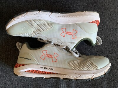 Under Armour HOVR Sonic STRT Men's Size 8 Grey Green Orange White