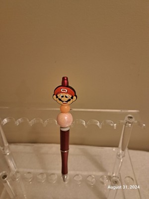 Handmade Beaded Pen- Mario 