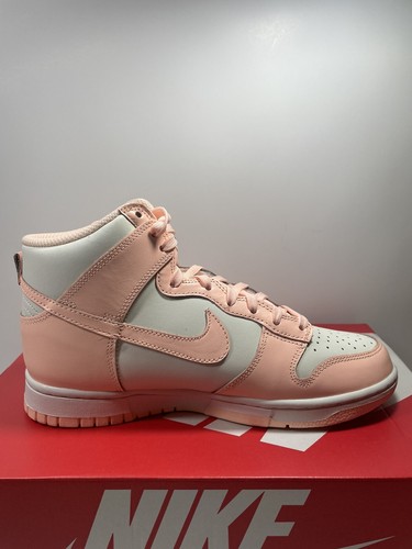 Nike Dunk High Crimson Tint Sail Women's Size 8 Brand New Sneakers Shoes - Picture 5 of 9
