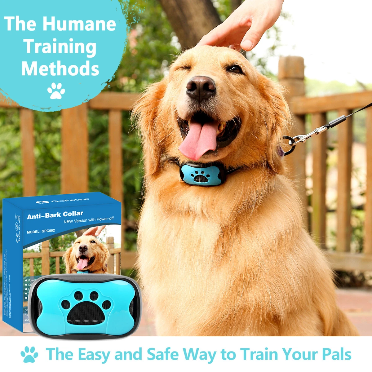 Barking control collar sales sound and vibration