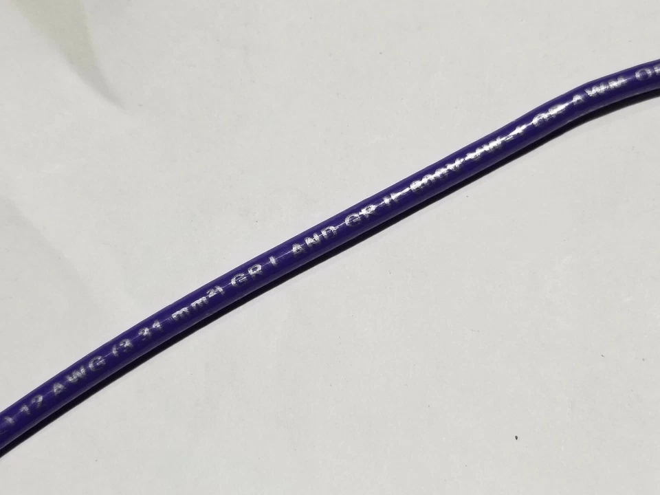 Cable de construcción General #12awg 19 trenzado THHN/THWN-2/MTW púrpura/100 pies Foto 4 de 4