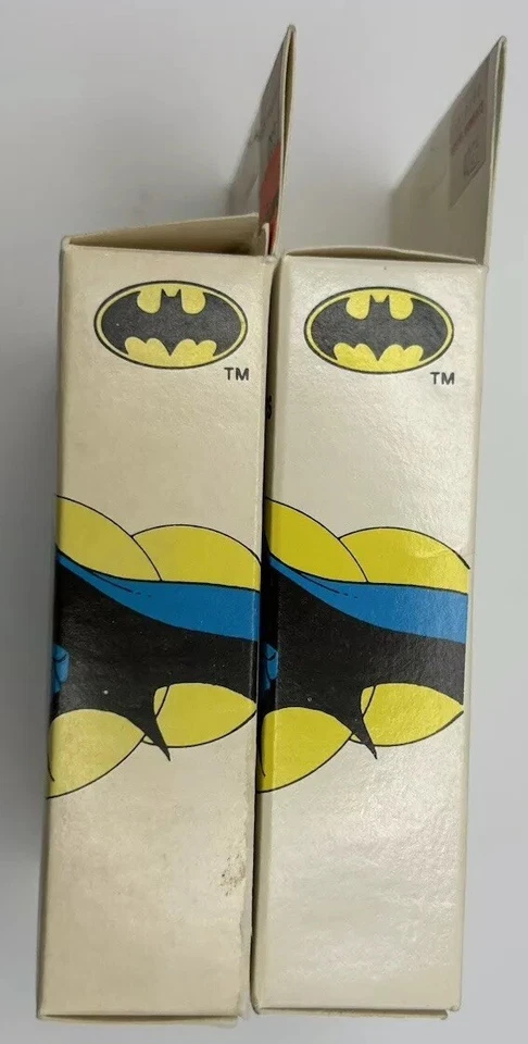 Vintage 1989 Batman Plástico Adhesivo Vendajes Quantasia Total 49 Tiras 1964 Imagen Foto 4 de 4