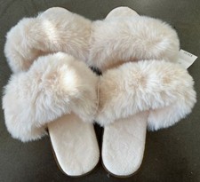 Loft Faux Fur Slippers