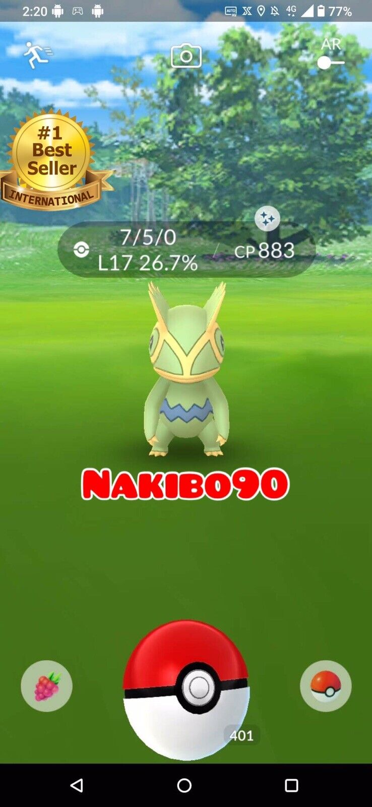 Pokémon Go Shiny Kecleon - trade 1mil stradust - Unregistered - available