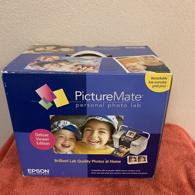 EPSON Printer PictureMate Deluxe Personal Photo Lab Viewer Edition ( NO INK)