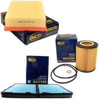 Inspektionspaket Filterset SCT FüR BMW 5Er Touring 520I 523I 525I 528I 530I E39