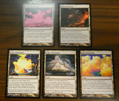 mtg shards of alara card list Panorama Set Of (5) One Of Each UNPLAYED Near Mint MtG Shards of Alara Rare