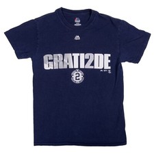 Derek Jeter Grati2de New York Yankees Majestic MLB T-Shirt Men's Size Small Tee
