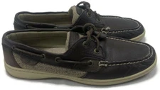 Sperry Top Sider Boat Shoes Flats Lace Up Brown Suede CH196 Womens Size 9.5 M