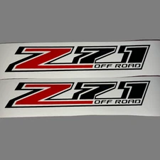 Z71 Off Road Decals (2pk) Truck Bed Fender Stickers Fits 2014-25 Chevy Silverado