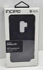 Incipio DualPro Impact Absorbing Cell Phone Case Samsung Galaxy S9+ black NIP