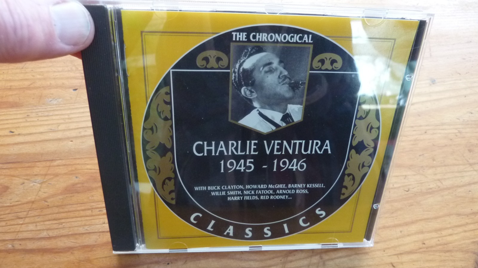 CHARLIE VENTURA 1945-1946 CHRONOGICAL JAZZ CD 1999
