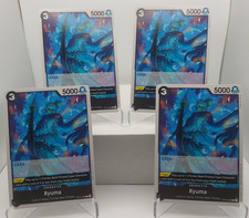 Ryuma Playset - OP14-089 x4 - The Azure Sea's Seven - One Piece TCG - English