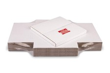 White Vinyl Record Mailers 12.8x12.8x1 Inch LP Mailing Boxes Easy Fold Fragile 2