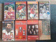 8 Manchester United VHS Videos. Specifically from the 93/94 season VHS videos.