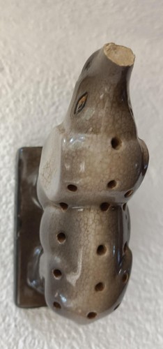 Antique old rare collectible toothpick to restore a elephant portugal Massarelos - Picture 5 of 7