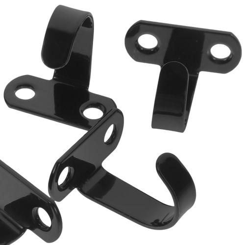 6pcs Hooks Under Cabinet Under Shelf Hooks Screw Mounted Heavy Duty Hooks - Bild 3 von 12