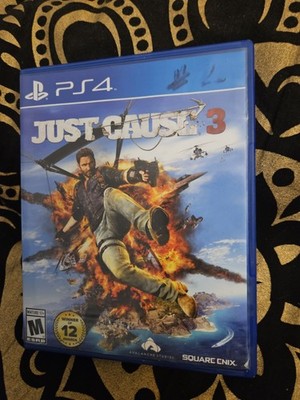 Just Cause 3 Day One Edition (Sony PlayStation 4, 2015) PS4-Tested- No Scratches
