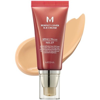 Missha M Cover BB Cream SPF42 PA+++ Nr. 27 Honey Beige 50 ml