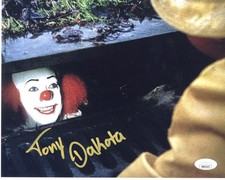 Tony Dakota signed 8x10 Photo Georgie Denbrough IT JSA Authentication