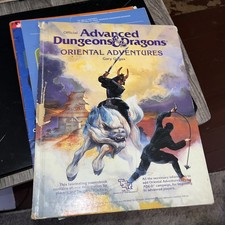 Vintage 1985 Oriental Adventures Advanced Dun...