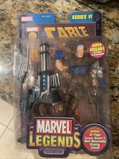 ToyBiz 2004 Cable Action Figure Marvel Legends Series VI  Brown Variant