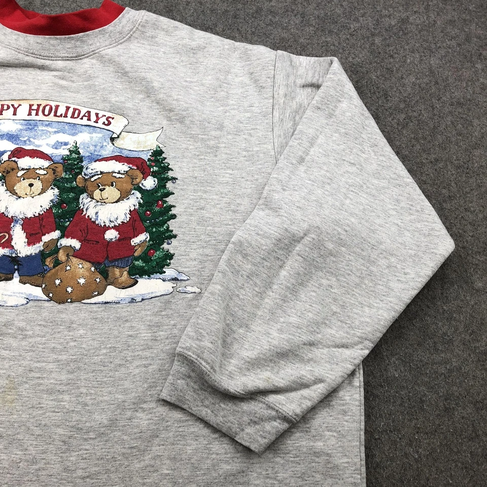 Sudadera De Colección Cascanueces Para Mujer 3X Felices Fiestas Osos Navidad Cuello Redondo Foto 3 de 4