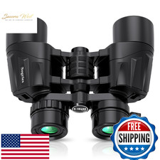 6-16x40 Zoom Binoculars BAK4 Prism Waterproof Low Light Birding Hiking Travel