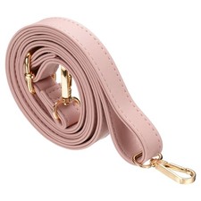 Leather Purse Strap Replacement Crossbody Adjustable Bag Strap Dark Pink