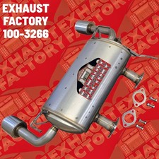 100-3266 REAR MUFFLER ASSEMBLY FITS 2009-2012 INFINITI FX35 3.5L ENG V6
