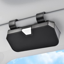 Sunglass Holder for Car Visor Clip, Sunglasses Case for Car Sun Visor Glasses...