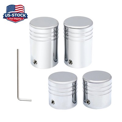 4 Point Docking Hardware Cover Caps For Harley Street Glide Road Glide 2009-2024