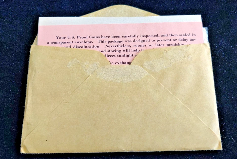 1962 U.S. Mint Set – 5 Coin Philadelphia Issue in OGP Opened Here For YOU!!!! - Image 3 of 4