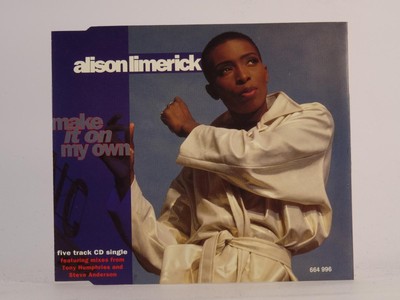 ALISON LIMERICK MAKE IT ON MY OWN (J59) 5 Track CD Single including Picture Slee