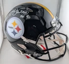 Jack Lambert Steelers Full Size Helmet  -Fanatics Under Wraps - HOF 90 Autograph