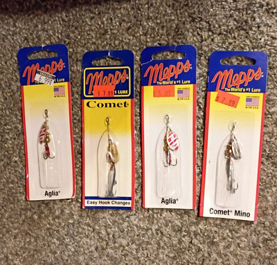 Mepps Spinner Lures Aglia Comet Comet Mino Multicolor for Trout Bass Salmon