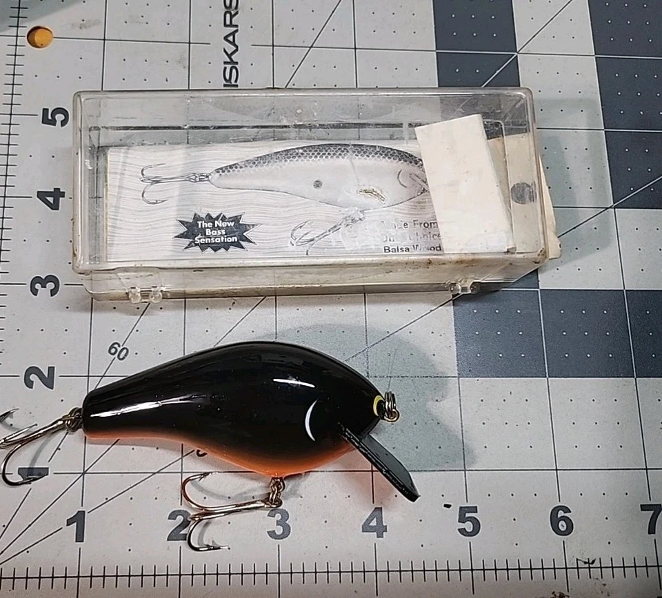 Bagley's BB3-0 Rare In Box Vintage Bagley Fishing Lure - Image 3 of 4