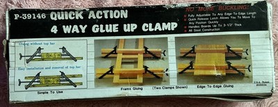 Quick Action 4 Way Glue Up Clamp P-39146