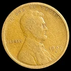 1909-S Wheat Cent - Lincoln Penny 1st Year 1c US Copper Semi Key Date Coin