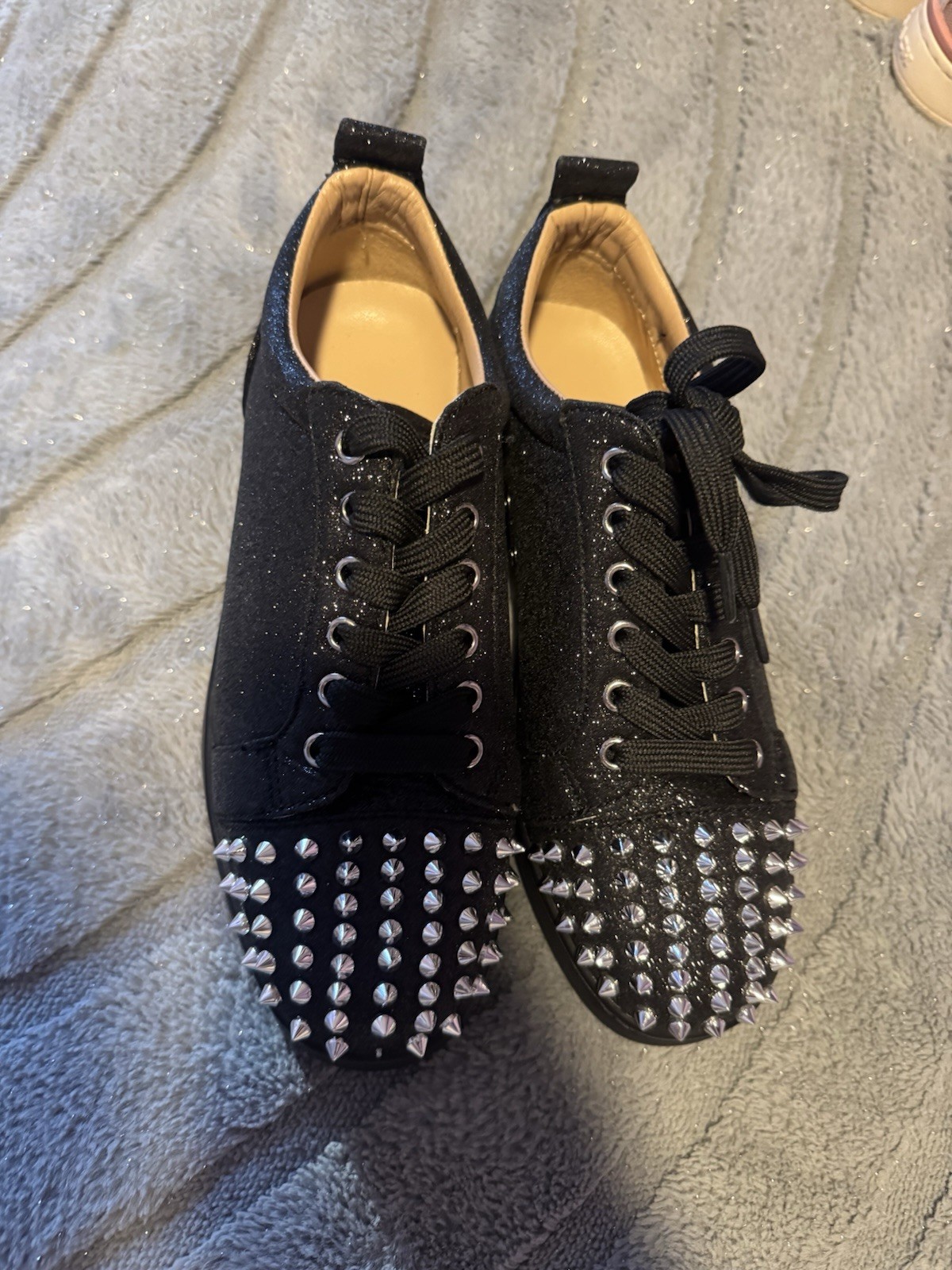 Christian Louboutin Louis Spikes She’s Women Size 37 US 7 6.5