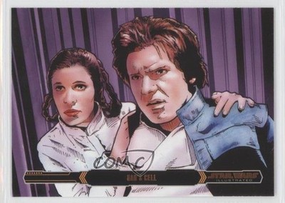 2015 Star Wars Illustrated: The Empire Strikes Back Princess Leia Organa #78 2k3