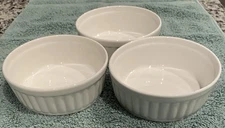 The Martha Stewart For Macy’s Set of 3 Dessert/Cream Brûlée Dishes ~ 5” NH3-1054