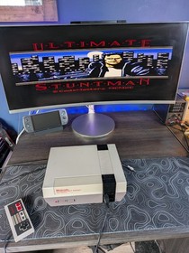 Codemasters The Ultimate Stuntman Nintendo NES - Tested & Working. Read Desc.