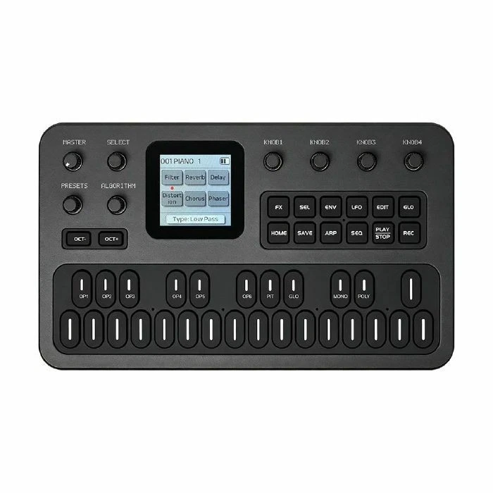 M-Vave FM-1 Mini 6 Operadores Sintetizador FM (todo negro)
