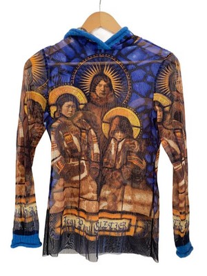 Jean Paul GAULTIER CLASSIQUE Power Net Hoodie 40 | eBay