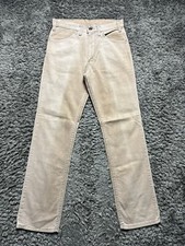Vintage Levi  s 519 1970  s Corduroy Straight Leg Faded Pants 28x30 Made In USA