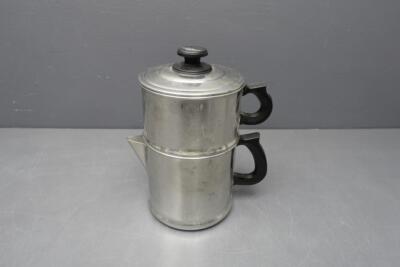 Lifetime Regal 3pc Drip-O-Lator Stainless Steel Percolator Coffee/Tea Maker USA