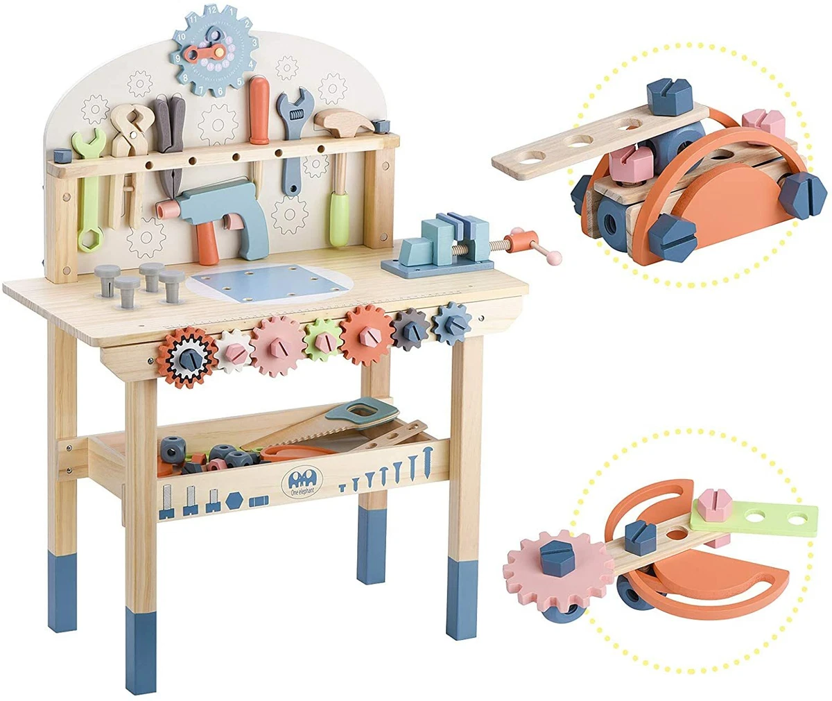 Toy tool sales bench set