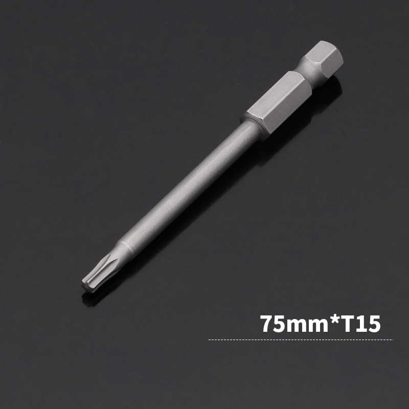 Long Star Bit T8-T40 Long Reach Torx Star Bit Hex Screwdrivers Impact Bits Tools ...